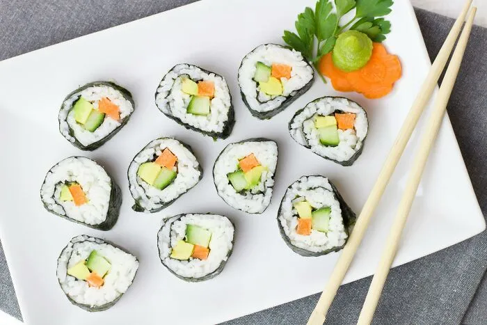 Sushi, Tuna, Salmon