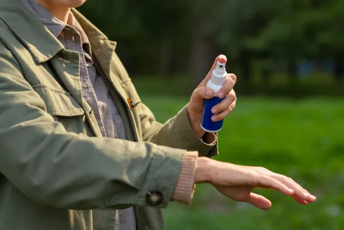 Mosquito Repellent Containing DEET