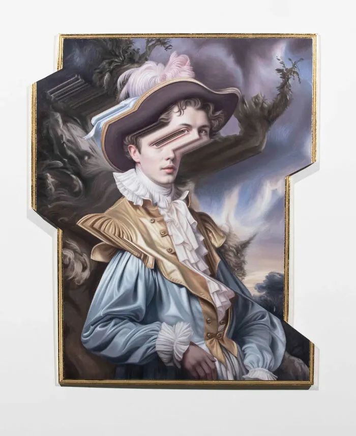 Artist Adds A Modern Twist To Classical Style Paintings By Distorting Them (30 Pics)