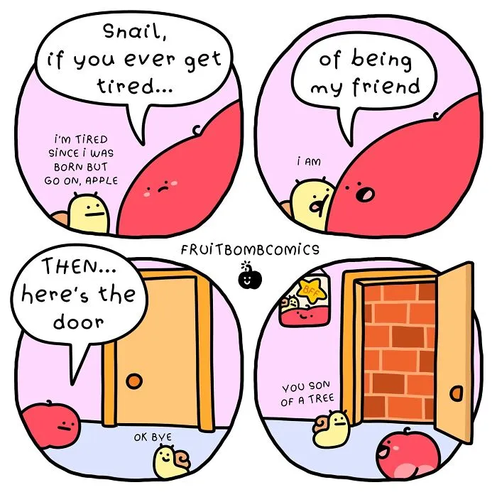 This Artist Creates Fun-Filled Fruit Comics That Prove Humor Is The Best Source Of Vitamins (30 New Pics)