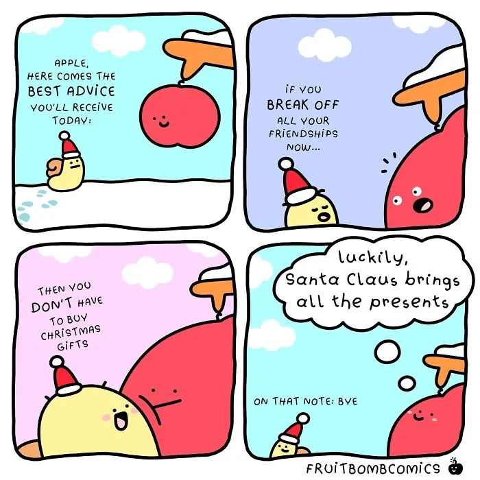 This Artist Creates Fun-Filled Fruit Comics That Prove Humor Is The Best Source Of Vitamins (30 New Pics)