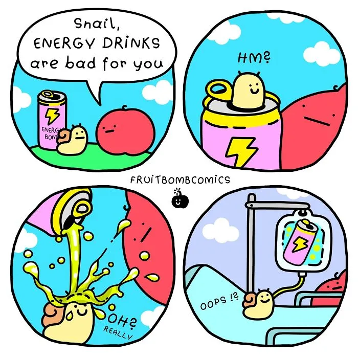 This Artist Creates Fun-Filled Fruit Comics That Prove Humor Is The Best Source Of Vitamins (30 New Pics)