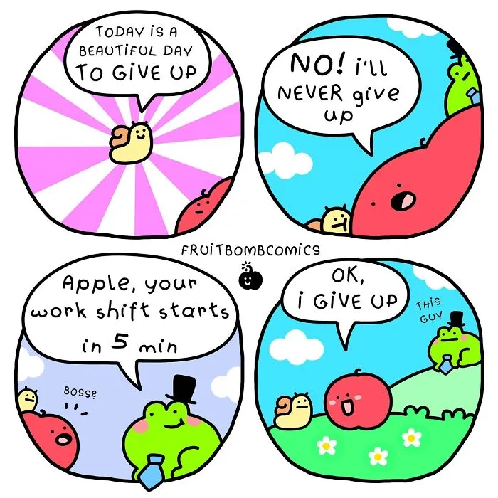This Artist Creates Fun-Filled Fruit Comics That Prove Humor Is The Best Source Of Vitamins (30 New Pics)