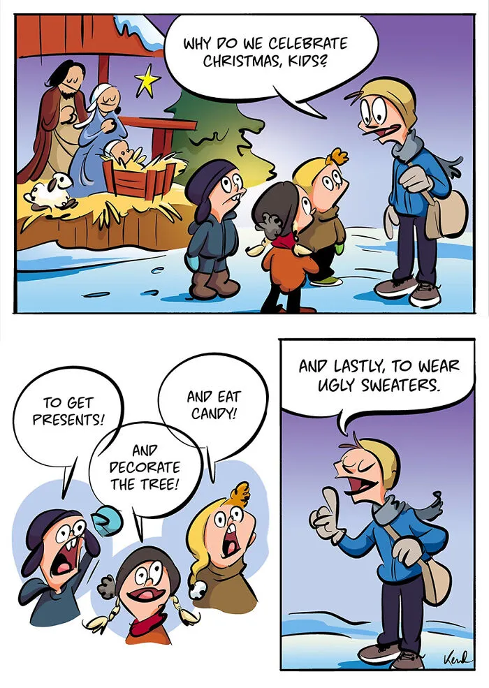 29 Humorous Comics Featuring The Chaotic Adventures Of Two Besties, By Kenneth Larsen
