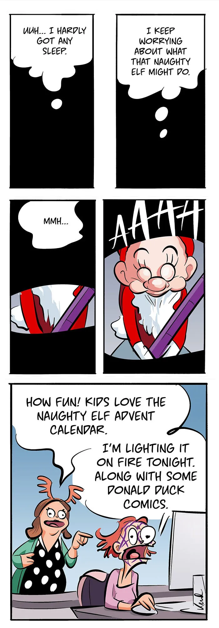 29 Humorous Comics Featuring The Chaotic Adventures Of Two Besties, By Kenneth Larsen
