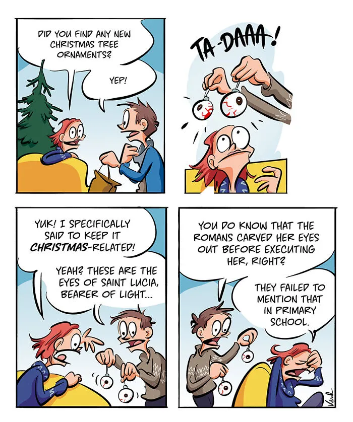 29 Humorous Comics Featuring The Chaotic Adventures Of Two Besties, By Kenneth Larsen