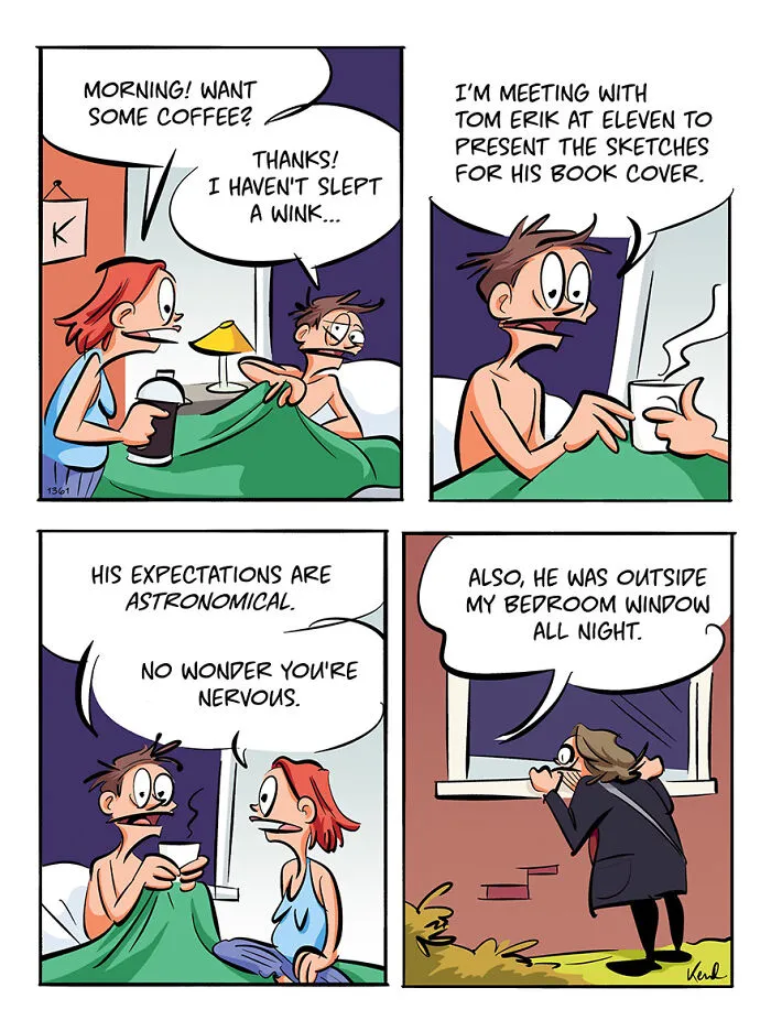 29 Humorous Comics Featuring The Chaotic Adventures Of Two Besties, By Kenneth Larsen