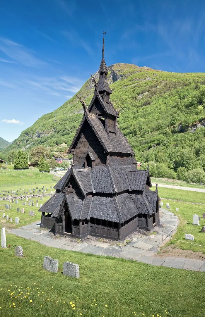 Borgund Stave Church In Lærdalen