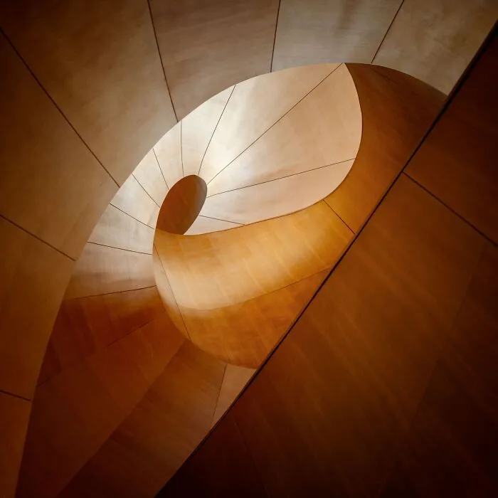 Photographer Of The Year Ad 1st Place In Architecture: "Spiral At The Museum" By Louis-Philippe Provost