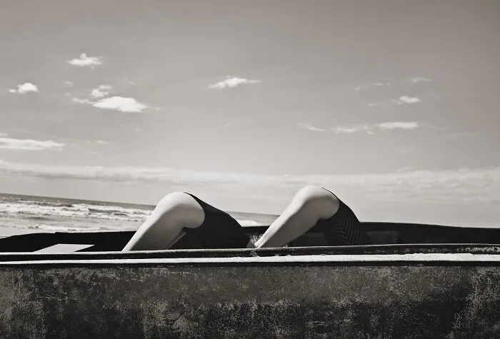 Gold In Fine Art/Portrait, 1st Place Winner In Fine Art: "Woman Is Like The Sea" By Monika Maroziene