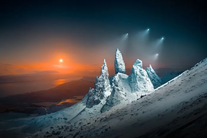 Gold In Special/Night Photography, 2nd Place Winner In Special: "Landscapes In A New Light" By Liam Man