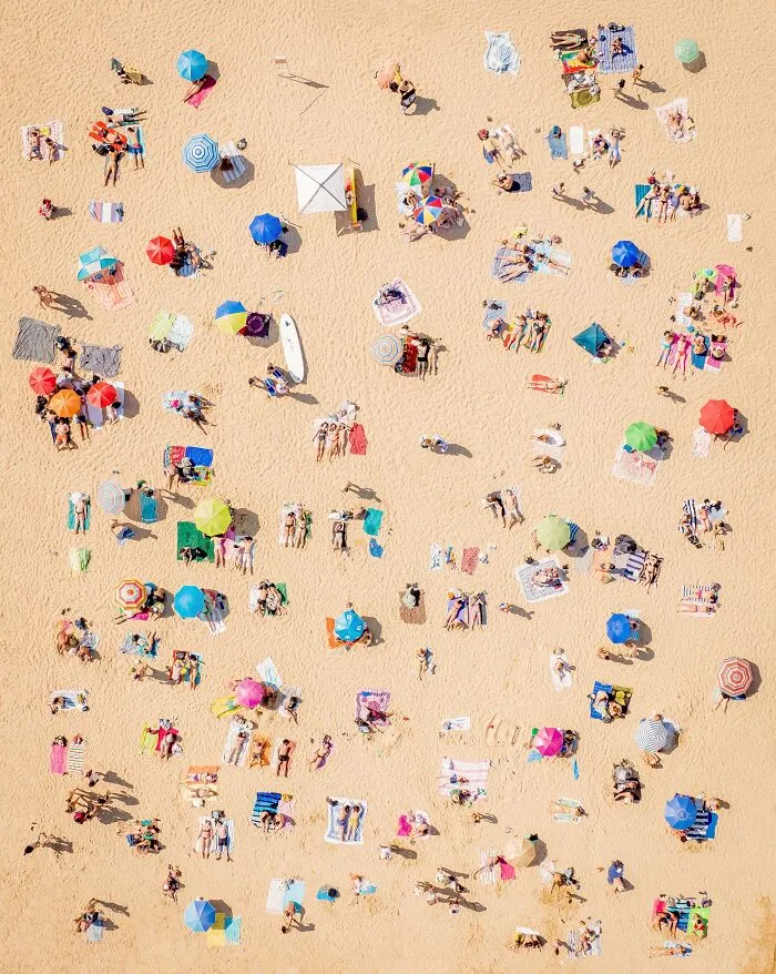 Amateur/Student Gold In Special/Aerial/Drone, 1st Place Winner In Special: "Beach Life" By Simon Heather