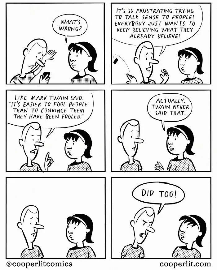 17 Comics Filled With Twists And Turns, From Silly To Serious, By “Cooper Lit Comics” (New Pics)