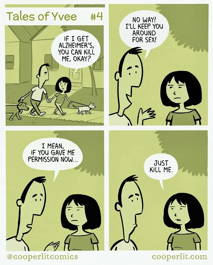 17 Comics Filled With Twists And Turns, From Silly To Serious, By “Cooper Lit Comics” (New Pics)