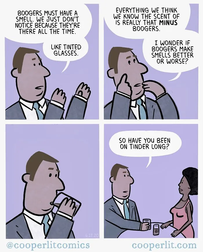 17 Comics Filled With Twists And Turns, From Silly To Serious, By “Cooper Lit Comics” (New Pics)