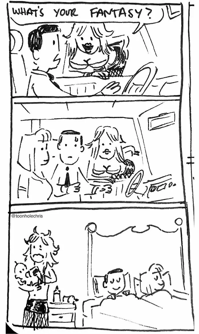 40 Hilarious Comics Straight From Toonhole Chris’s Sketchbook