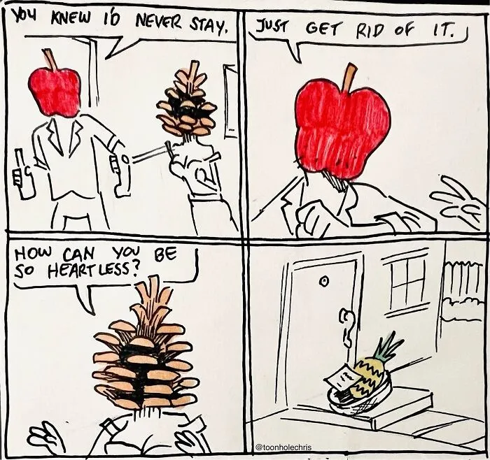 40 Hilarious Comics Straight From Toonhole Chris’s Sketchbook