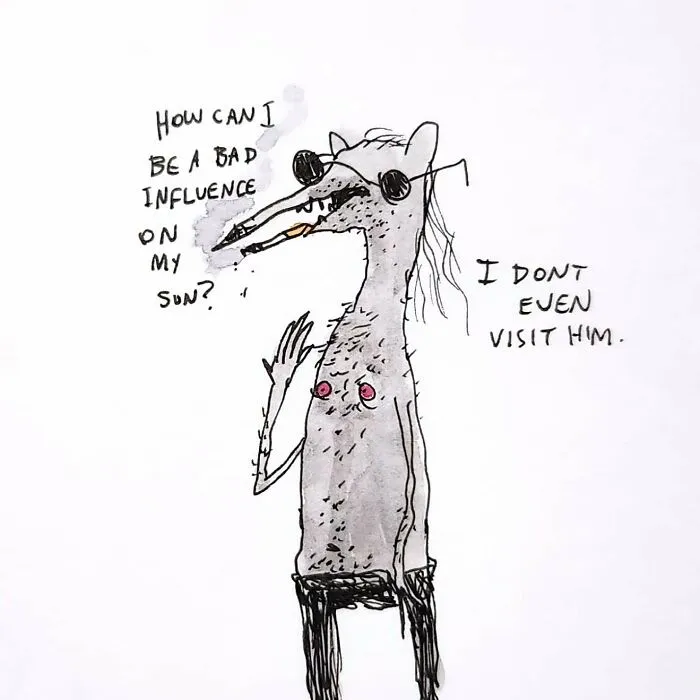 Kyle Beaudette’s Darkly Witty Artworks That Are Both Funny And Unsettling (31 Pics)