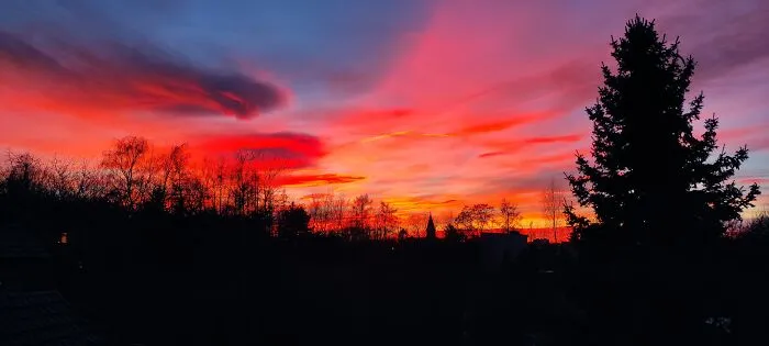 Sunset In Krakow