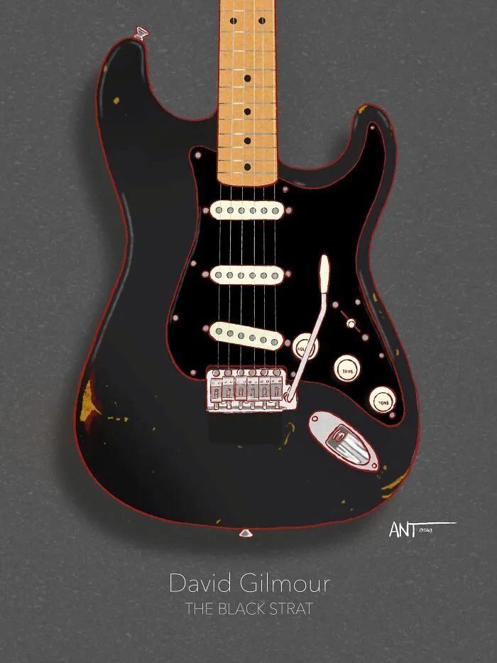 David Gilmour's' "Black" Strat