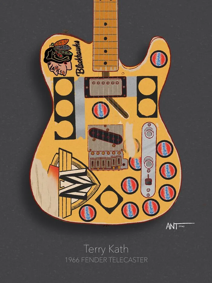 Terry Kath's Customized "1966 Tele"