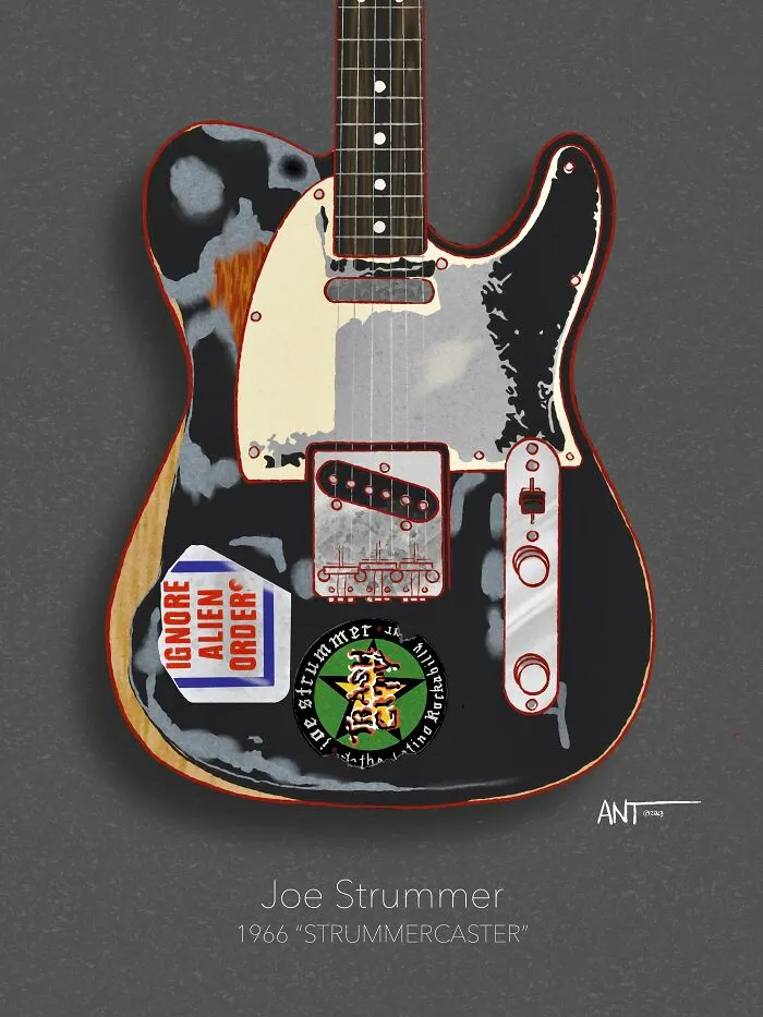 Joe's "Strummercaster"