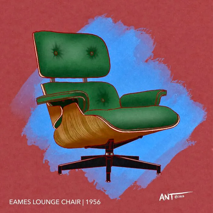 Eames Lounge Chair 1956