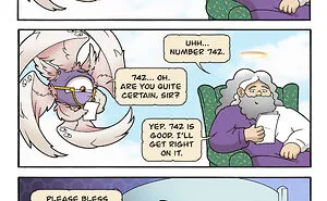 This Comic Series Uses Humor To Answer: What If God Had Human Struggles? (20 Pics)