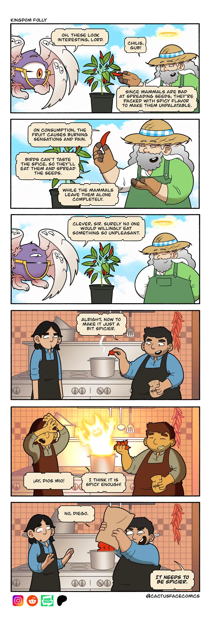 This Comic Series Uses Humor To Answer: What If God Had Human Struggles? (20 Pics)
