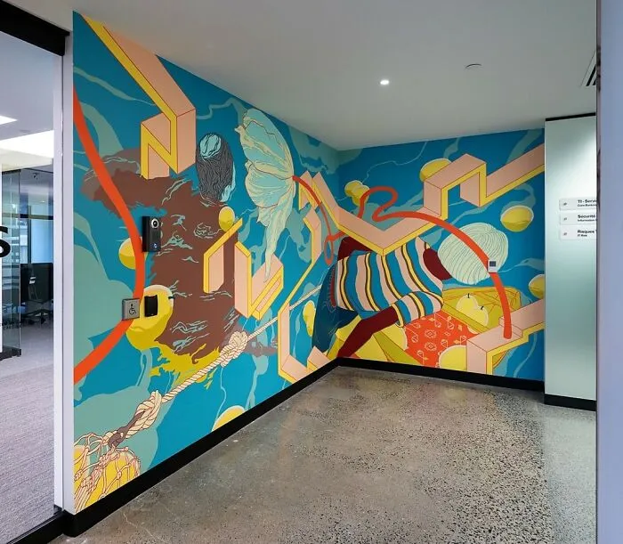 This Montréal Artist Turns Dull Walls Into Epic Murals, Here Are 20 Of His Best