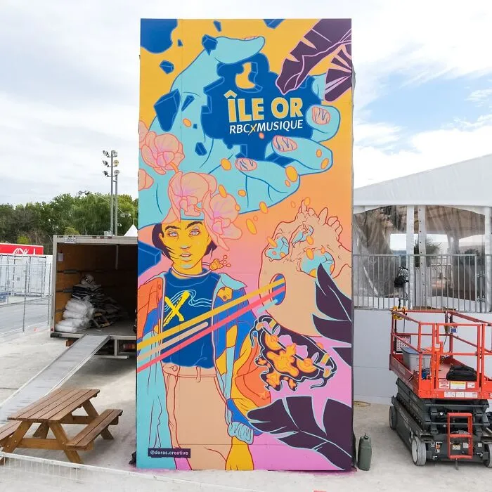 This Montréal Artist Turns Dull Walls Into Epic Murals, Here Are 20 Of His Best