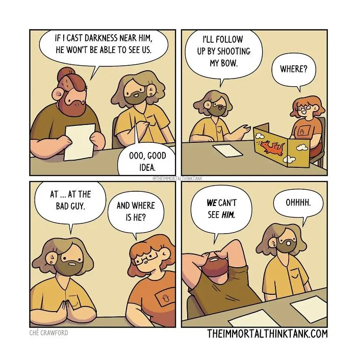 Parenting And Fantasy Gaming Collide In 23 New Comics By This Artist
