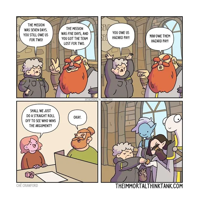 Parenting And Fantasy Gaming Collide In 23 New Comics By This Artist