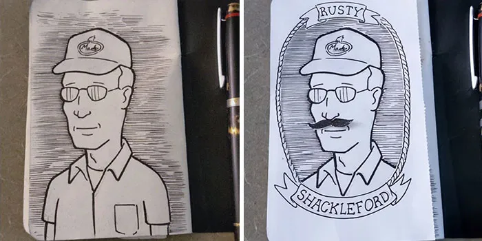 Inktober Day 23: Rust