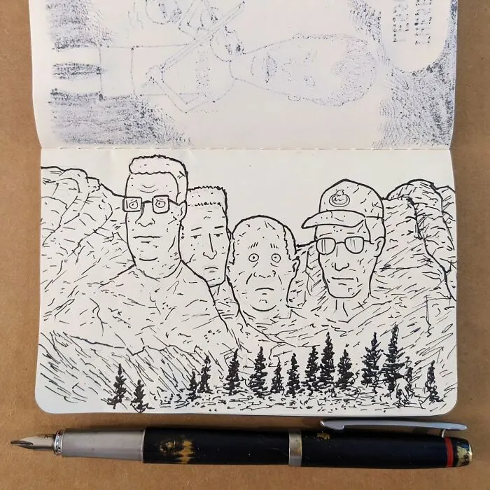 Inktober Day 31: Landmark