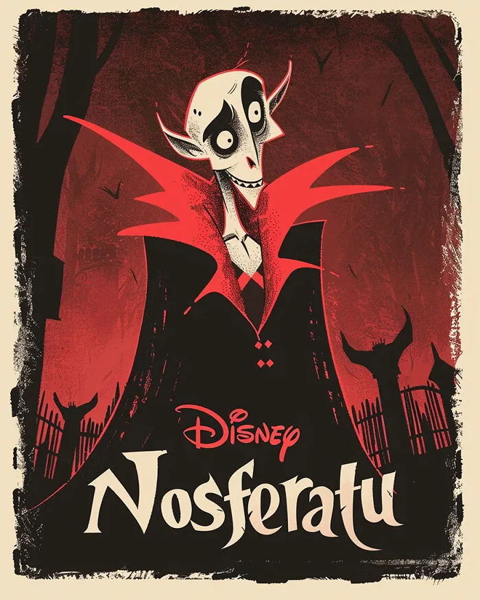 Creator Reimagines Horror Movies As Disney Adaptations With The Help Of AI (39 Pics)