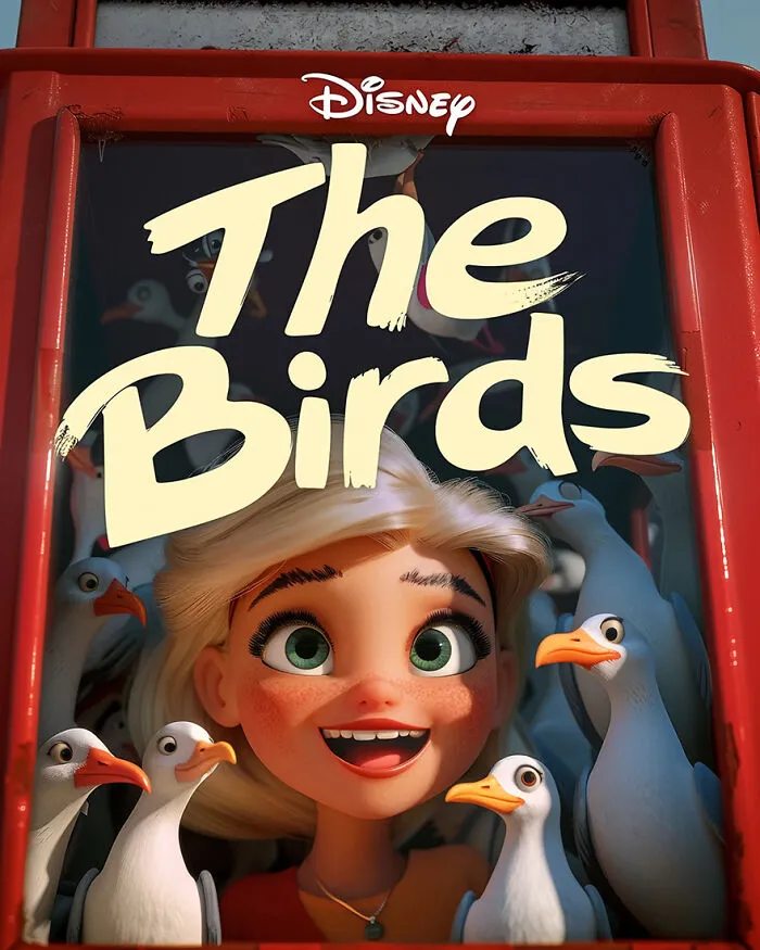 Creator Reimagines Horror Movies As Disney Adaptations With The Help Of AI (39 Pics)