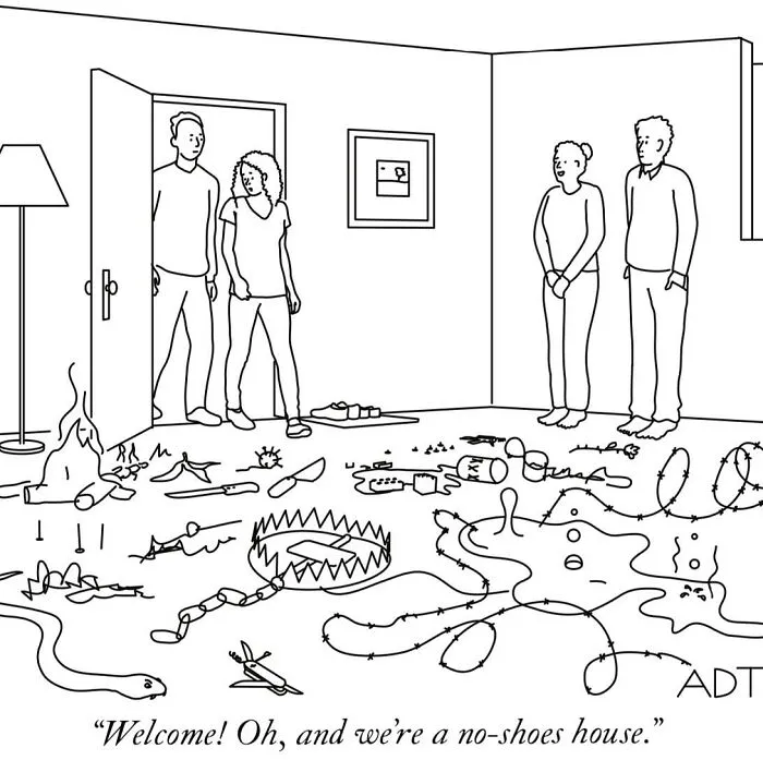 35 One-Panel Comics By Adam Douglas Thompson That Are A Mix Of Clever Humor And Simplicity (New Pics)