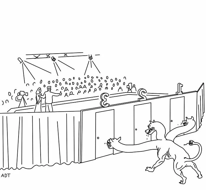35 One-Panel Comics By Adam Douglas Thompson That Are A Mix Of Clever Humor And Simplicity (New Pics)