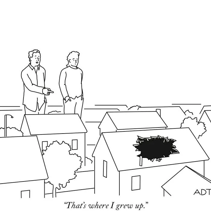 35 One-Panel Comics By Adam Douglas Thompson That Are A Mix Of Clever Humor And Simplicity (New Pics)