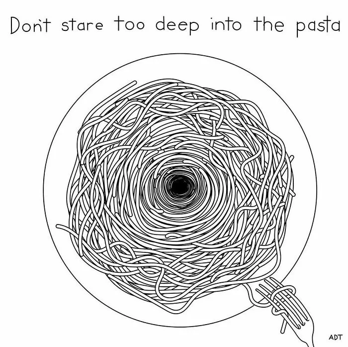 35 One-Panel Comics By Adam Douglas Thompson That Are A Mix Of Clever Humor And Simplicity (New Pics)