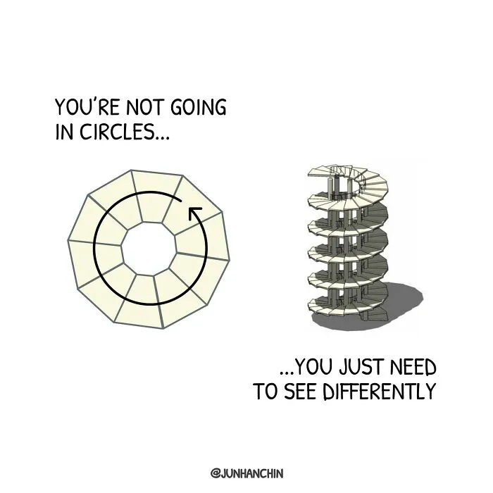 30 Uplifting Illustrations By Jun Han Chin Designed To Inspire Life Transformation (New Pics)