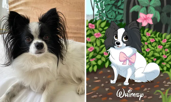 People Send Pictures Of Their Pets To This Artist To Get “Disneyfied” (20 New Pics)