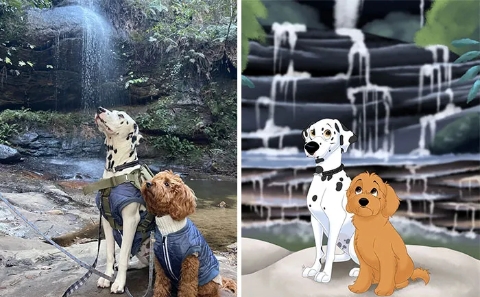 People Send Pictures Of Their Pets To This Artist To Get “Disneyfied” (20 New Pics)
