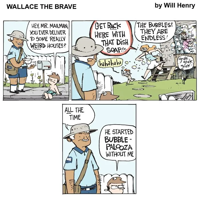 35 Delightful ‘Wallace the Brave’ Comics That Might Make You Smile