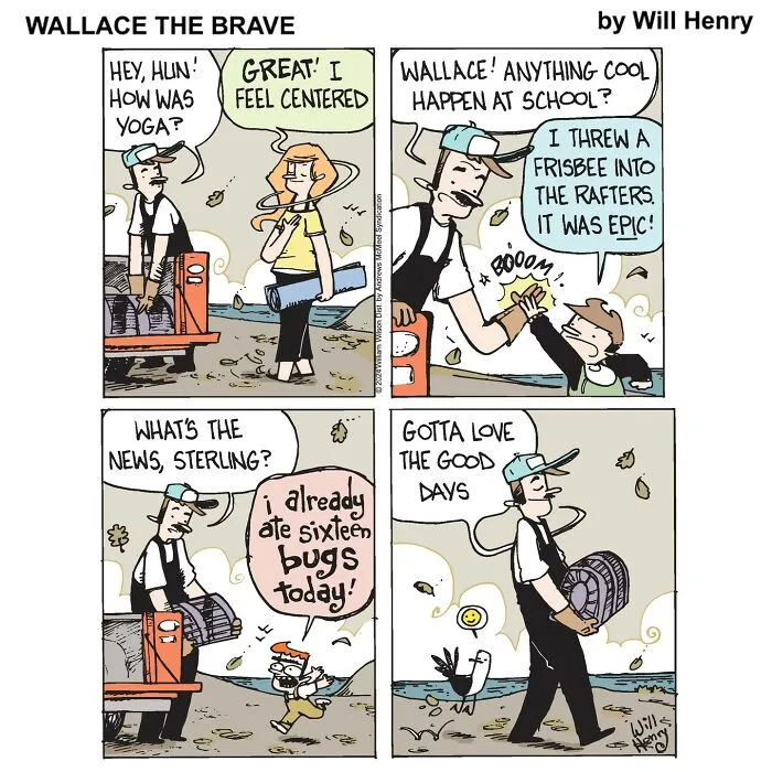 35 Delightful ‘Wallace the Brave’ Comics That Might Make You Smile