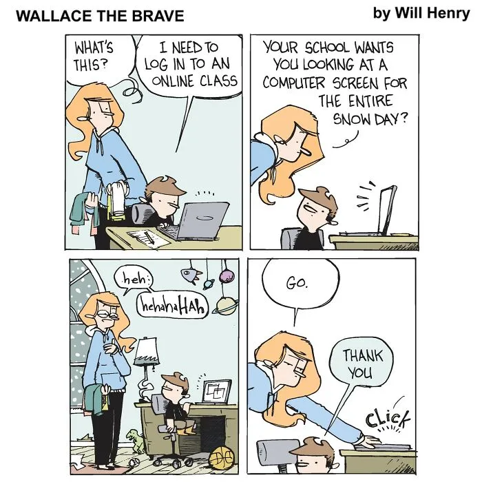 35 Delightful ‘Wallace the Brave’ Comics That Might Make You Smile