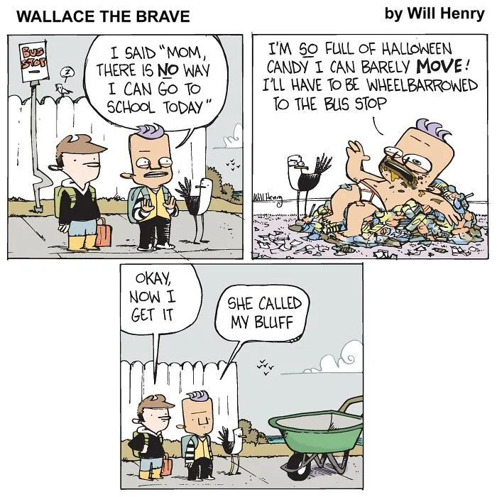 35 Delightful ‘Wallace the Brave’ Comics That Might Make You Smile