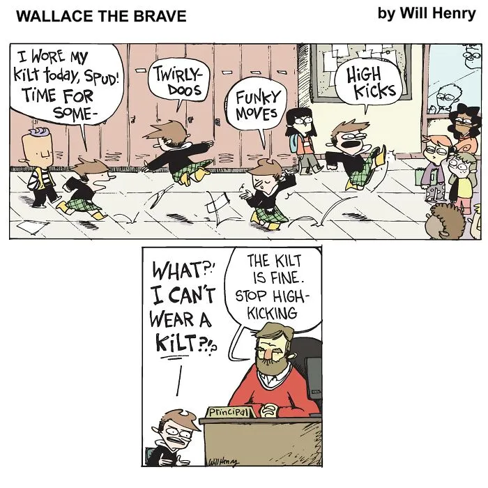 35 Delightful ‘Wallace the Brave’ Comics That Might Make You Smile