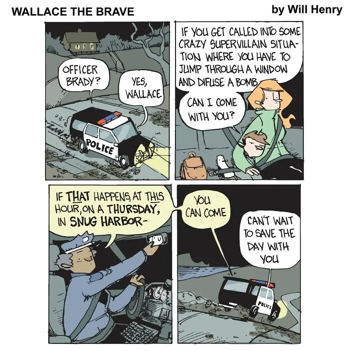 35 Delightful ‘Wallace the Brave’ Comics That Might Make You Smile